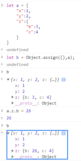 assign object property php